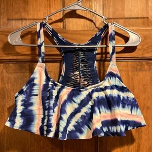 Arizona Tie Dye Bathing Suit Top